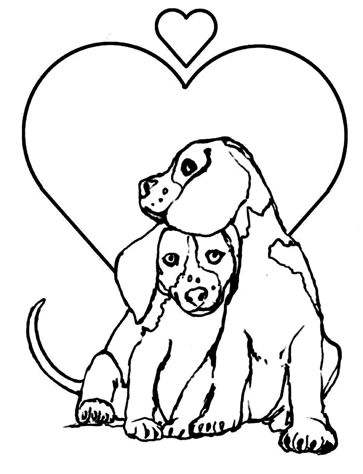 35 Adorable Farm Dog Coloring Pages Printable 17