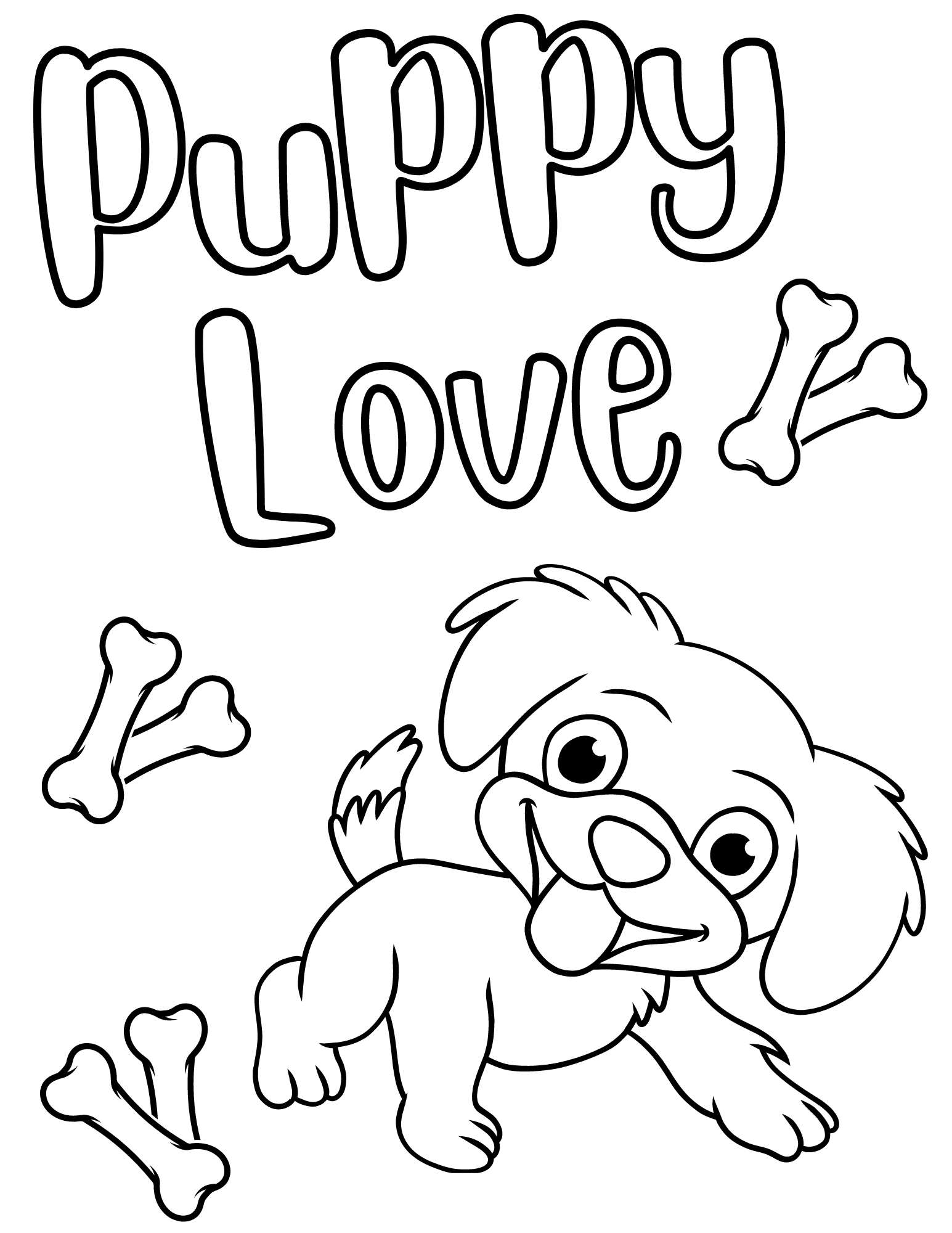 35 Adorable Farm Dog Coloring Pages Printable 31