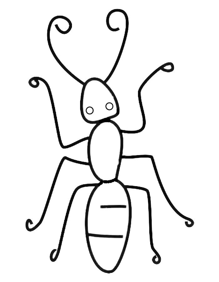 35 Cute Ant Coloring Pages Printable 33