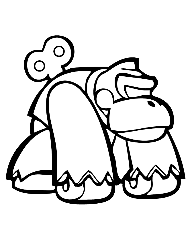 35 Donkey Kong Coloring Pages Printable 13