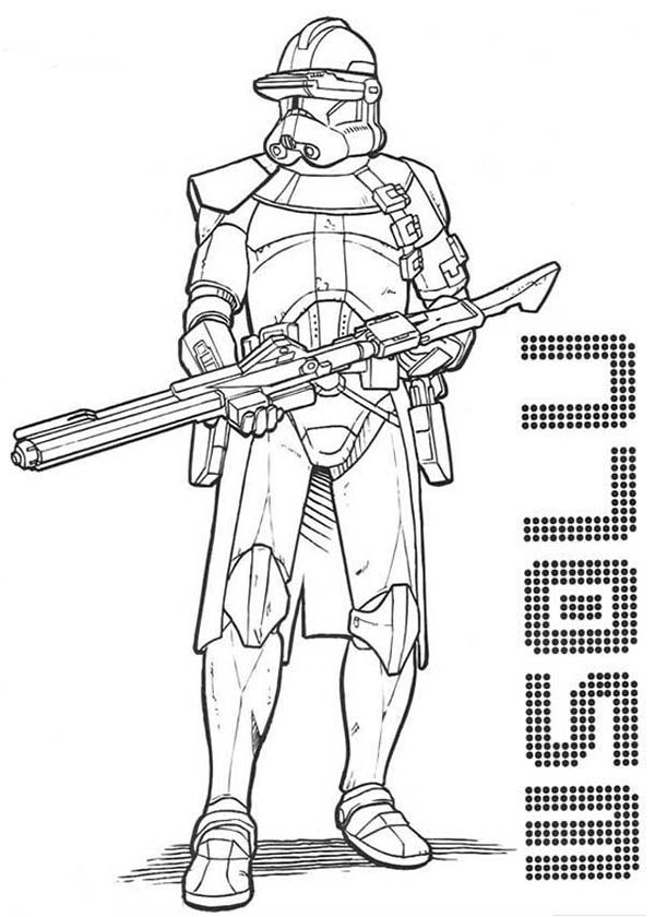 35 Exciting Clone Wars Coloring Pages Printable 21