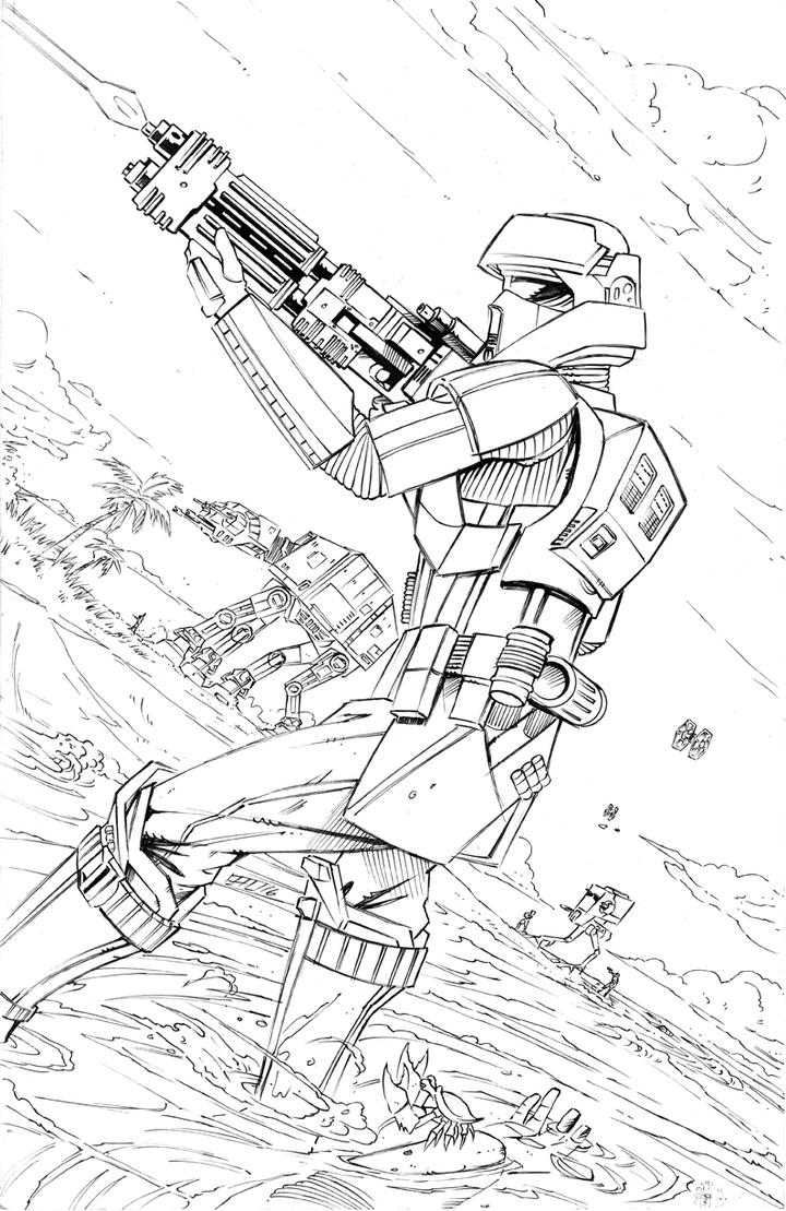 35 Exciting Clone Wars Coloring Pages Printable 26