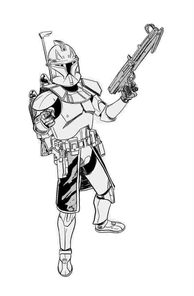 35 Exciting Clone Wars Coloring Pages Printable 33