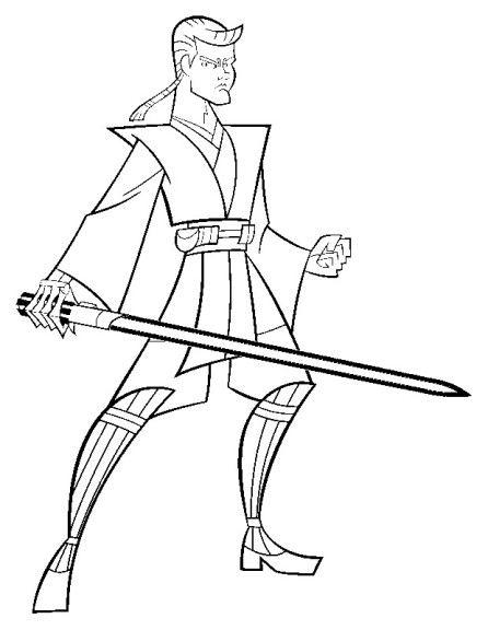 35 Exciting Clone Wars Coloring Pages Printable 6