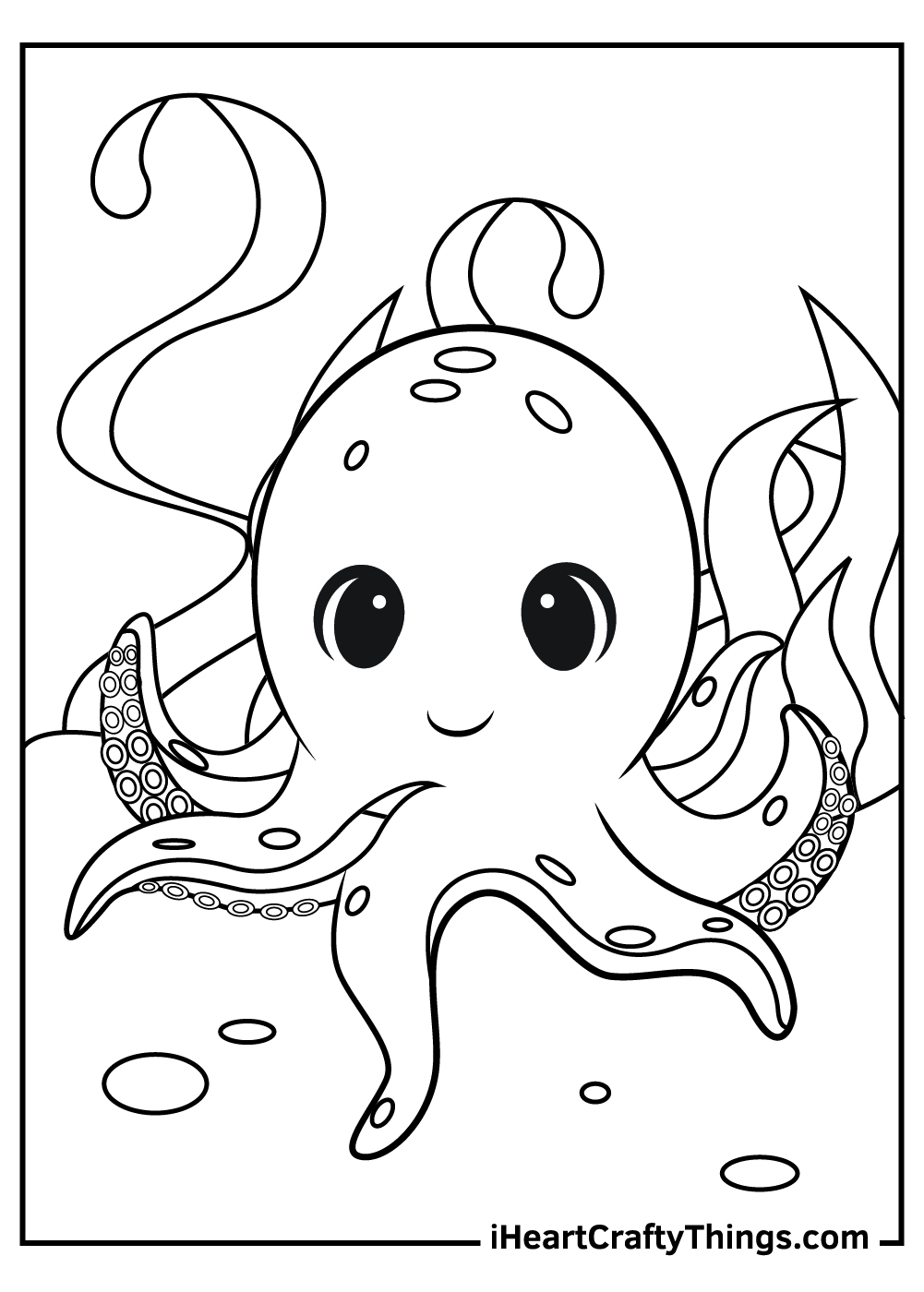 35 Octopus Coloring Pages Printable 20