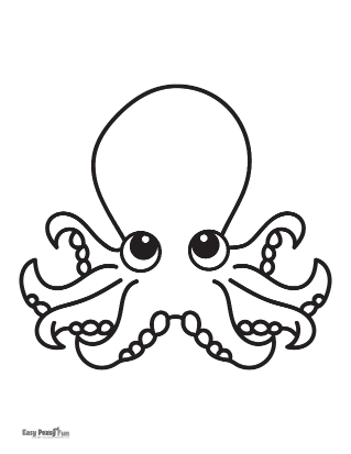 35 Octopus Coloring Pages Printable 24