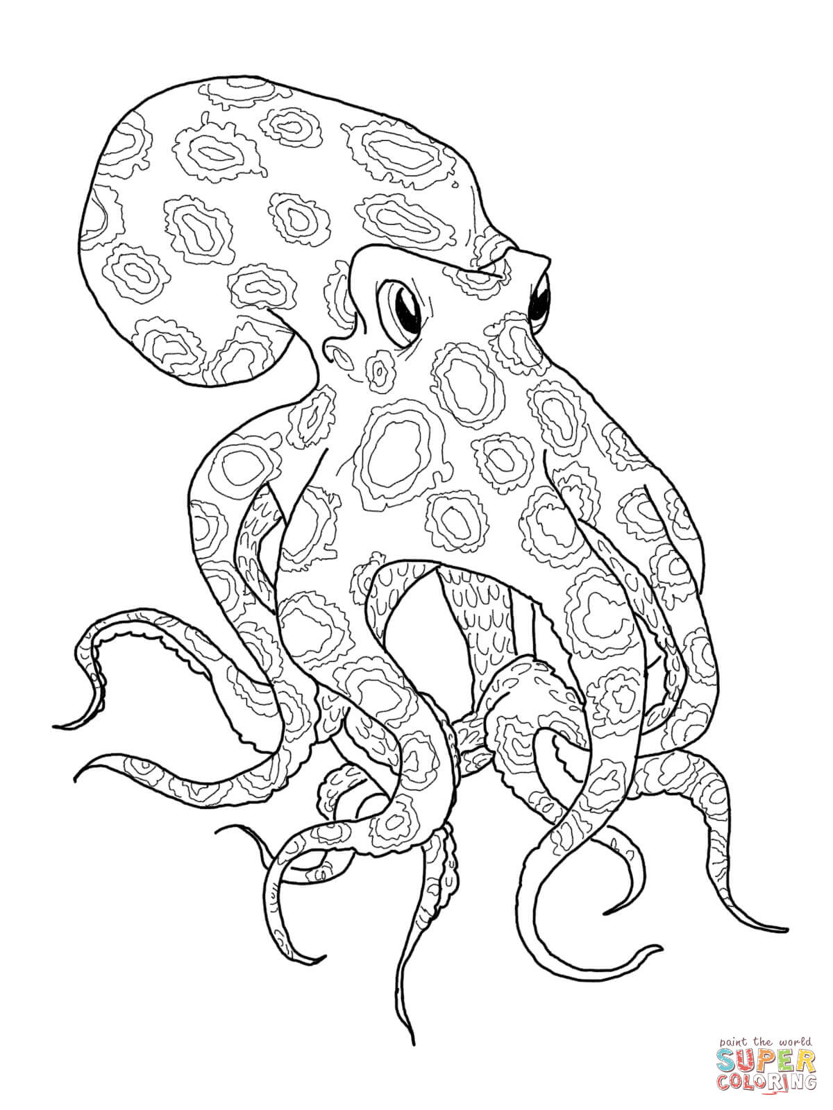 35 Octopus Coloring Pages Printable 25