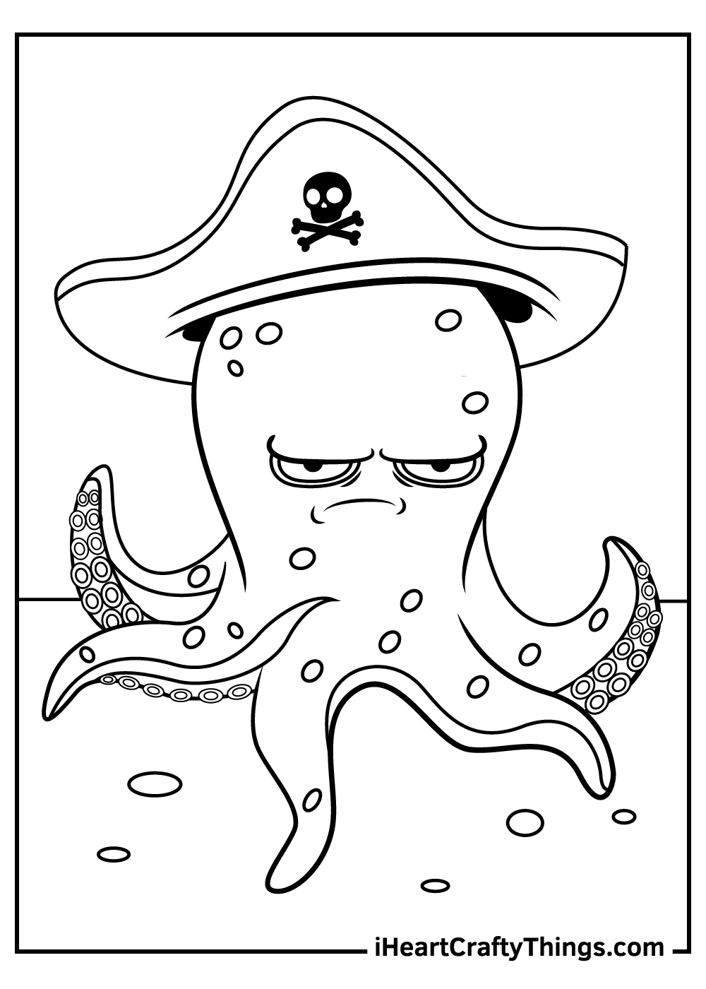 35 Octopus Coloring Pages Printable 30