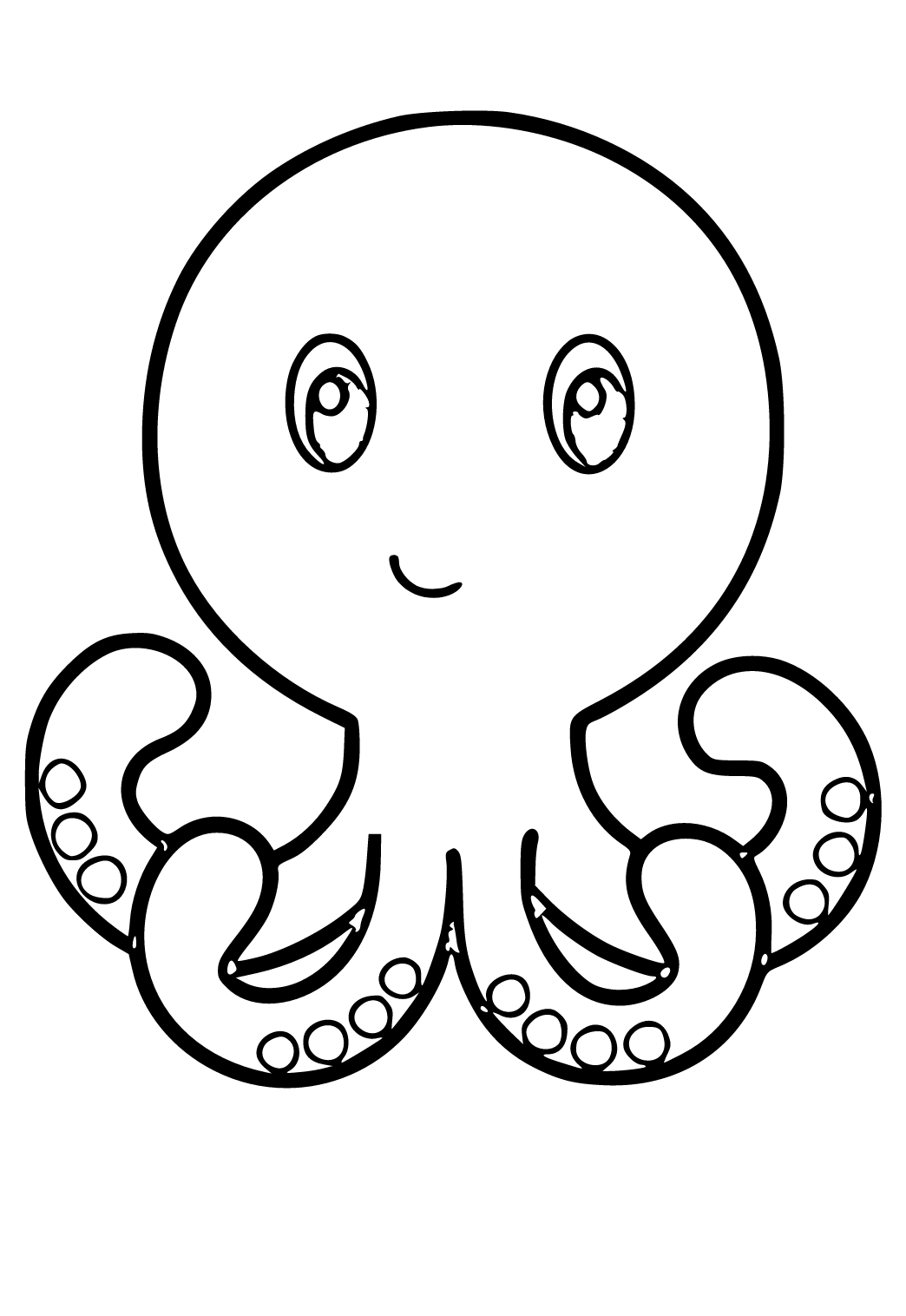 35 Octopus Coloring Pages Printable 8