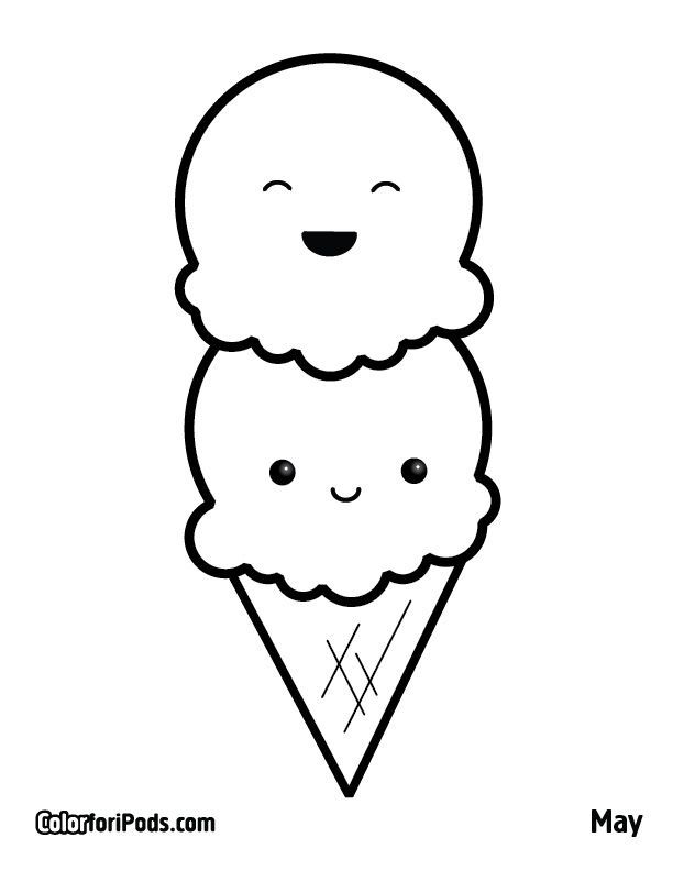 35 Refreshing Popsicle Coloring Pages Printable 35