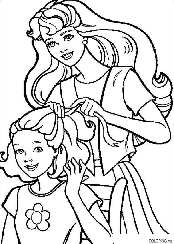 35 Stylish Hairdresser and Barber Coloring Pages Printable 22