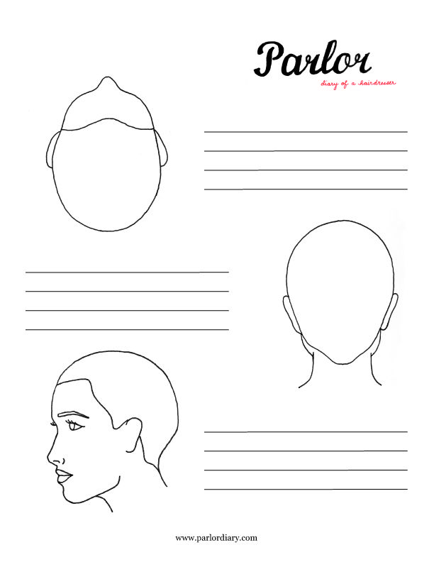 35 Stylish Hairdresser and Barber Coloring Pages Printable 26