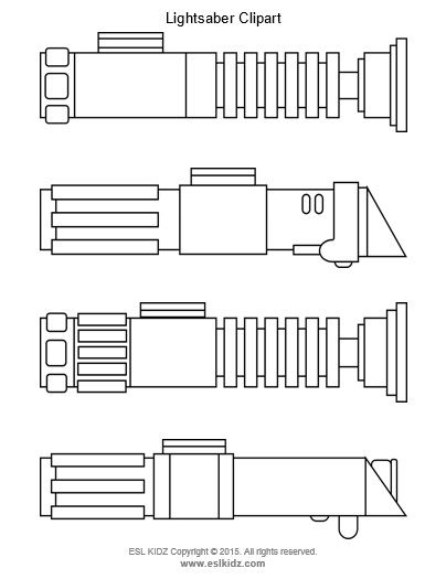 36 Exciting Lightsaber Coloring Pages Printable 25