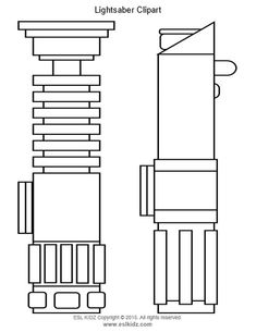 36 Exciting Lightsaber Coloring Pages Printable 8