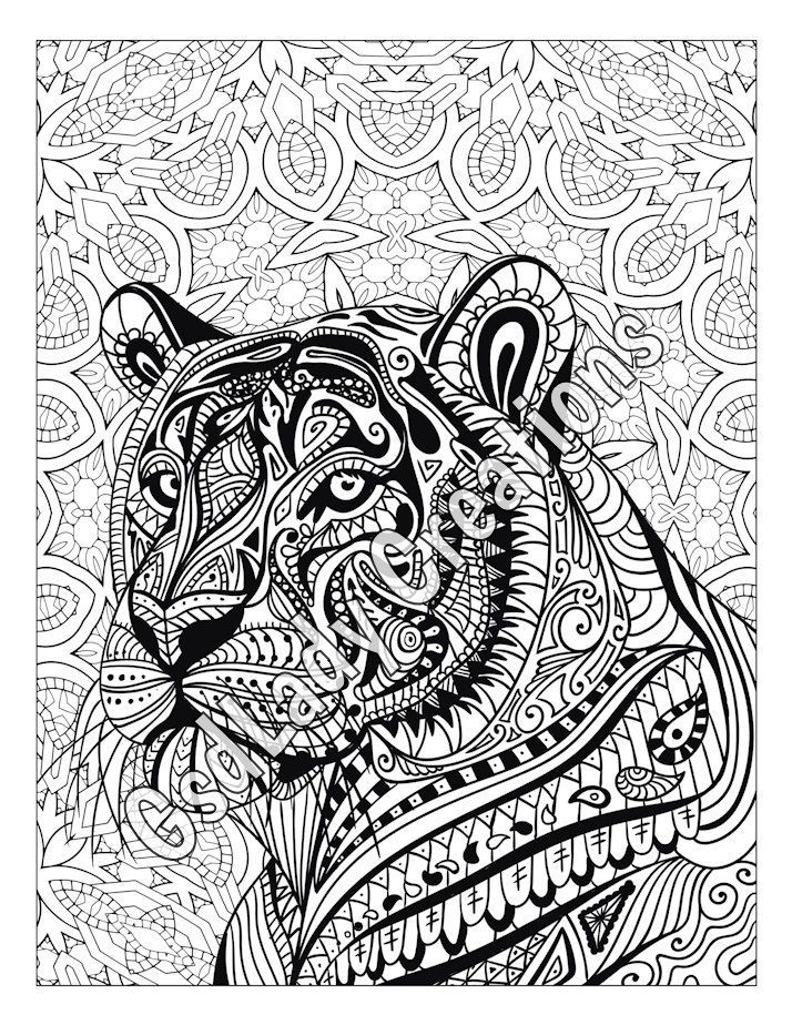 36 Majestic Tiger Coloring Pages Printable 31