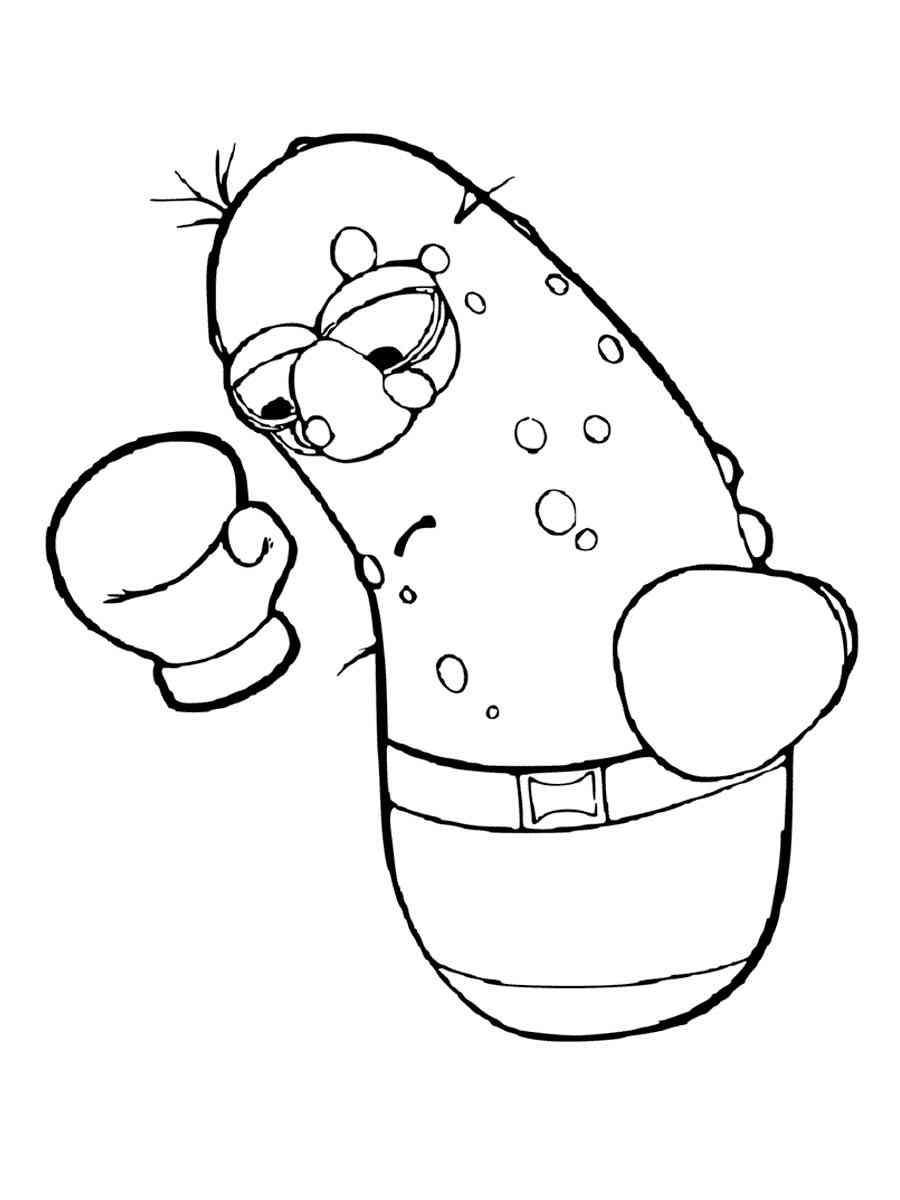 36 Silly Pickle Coloring Page Printable 21