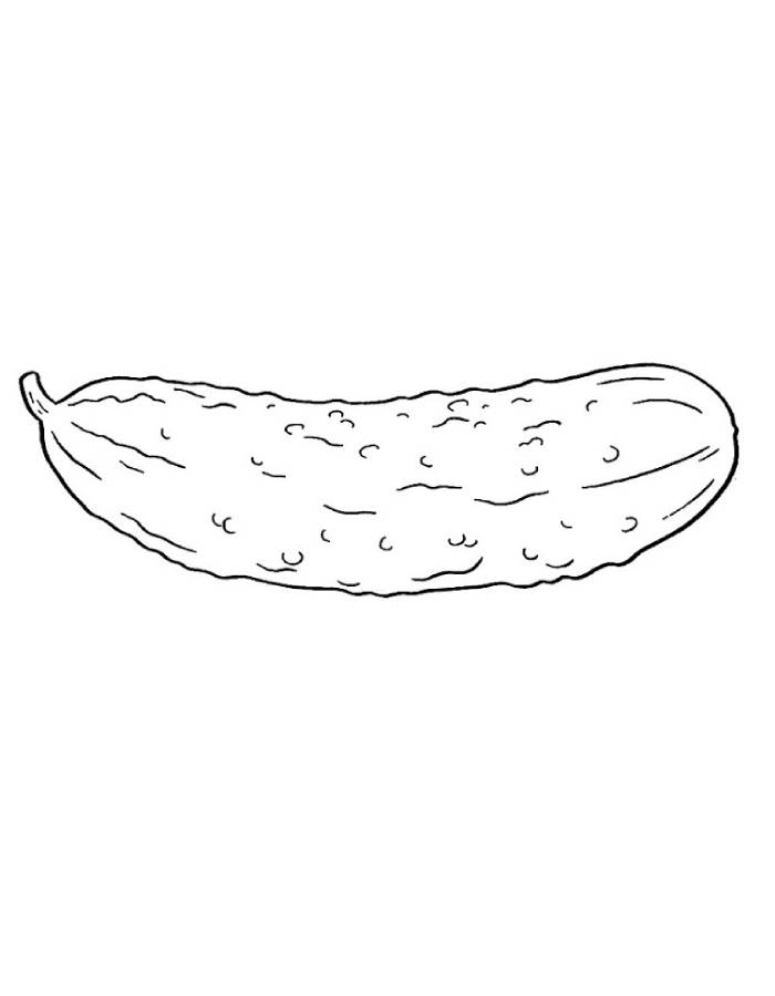 36 Silly Pickle Coloring Page Printable 33