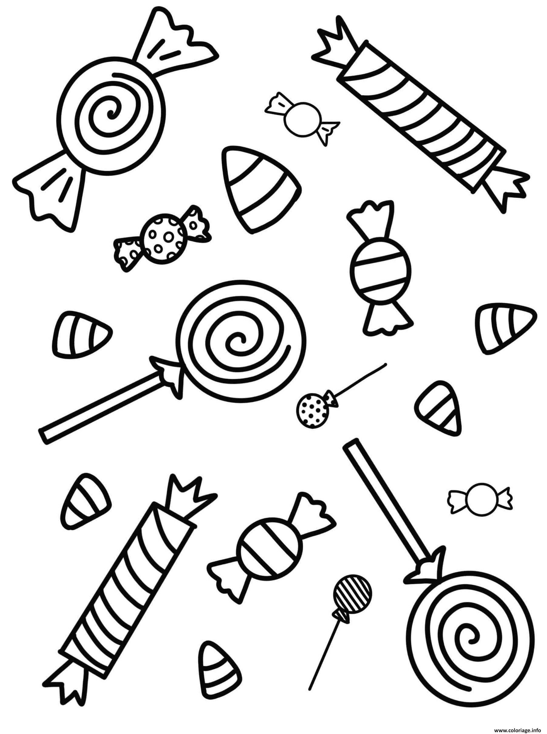 36 Sweet Candy World Coloring Pages Printable 26