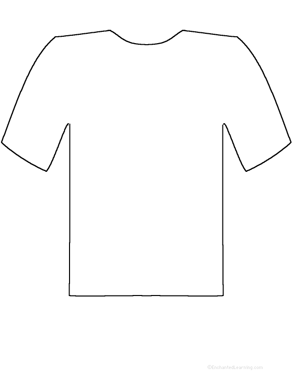 36 Trendy T-Shirt Coloring Pages Printable 16