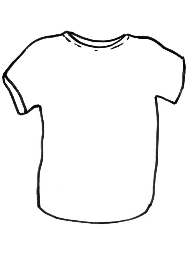 36 Trendy T-Shirt Coloring Pages Printable 3