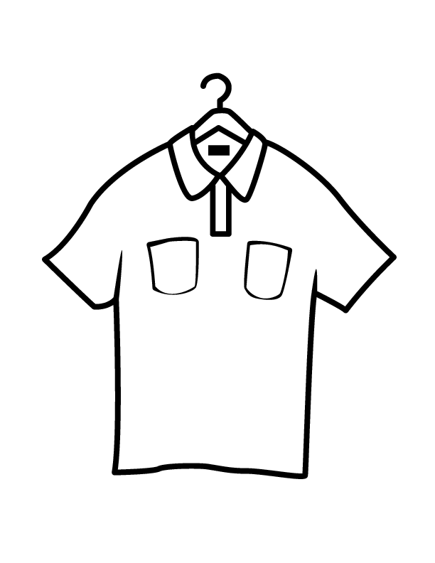 36 Trendy T-Shirt Coloring Pages Printable 7