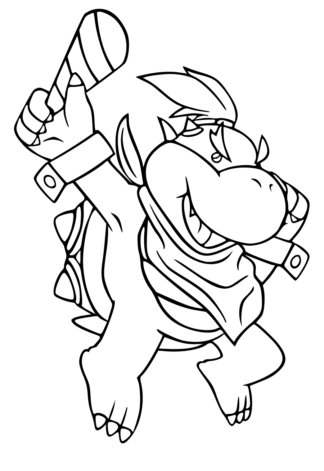 37 Bold Bowser Coloring Pages Printable 10