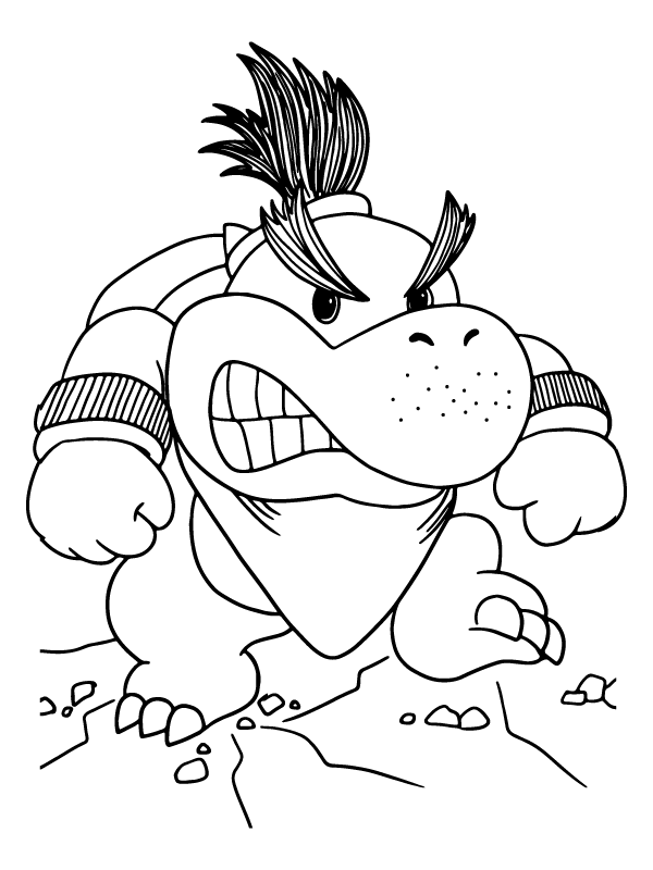 37 Bold Bowser Coloring Pages Printable 11