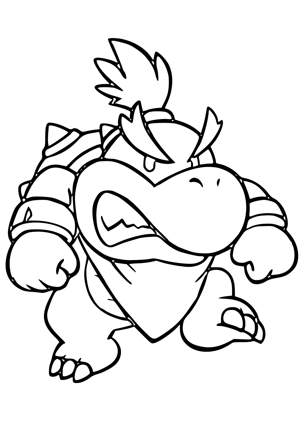 37 Bold Bowser Coloring Pages Printable 18