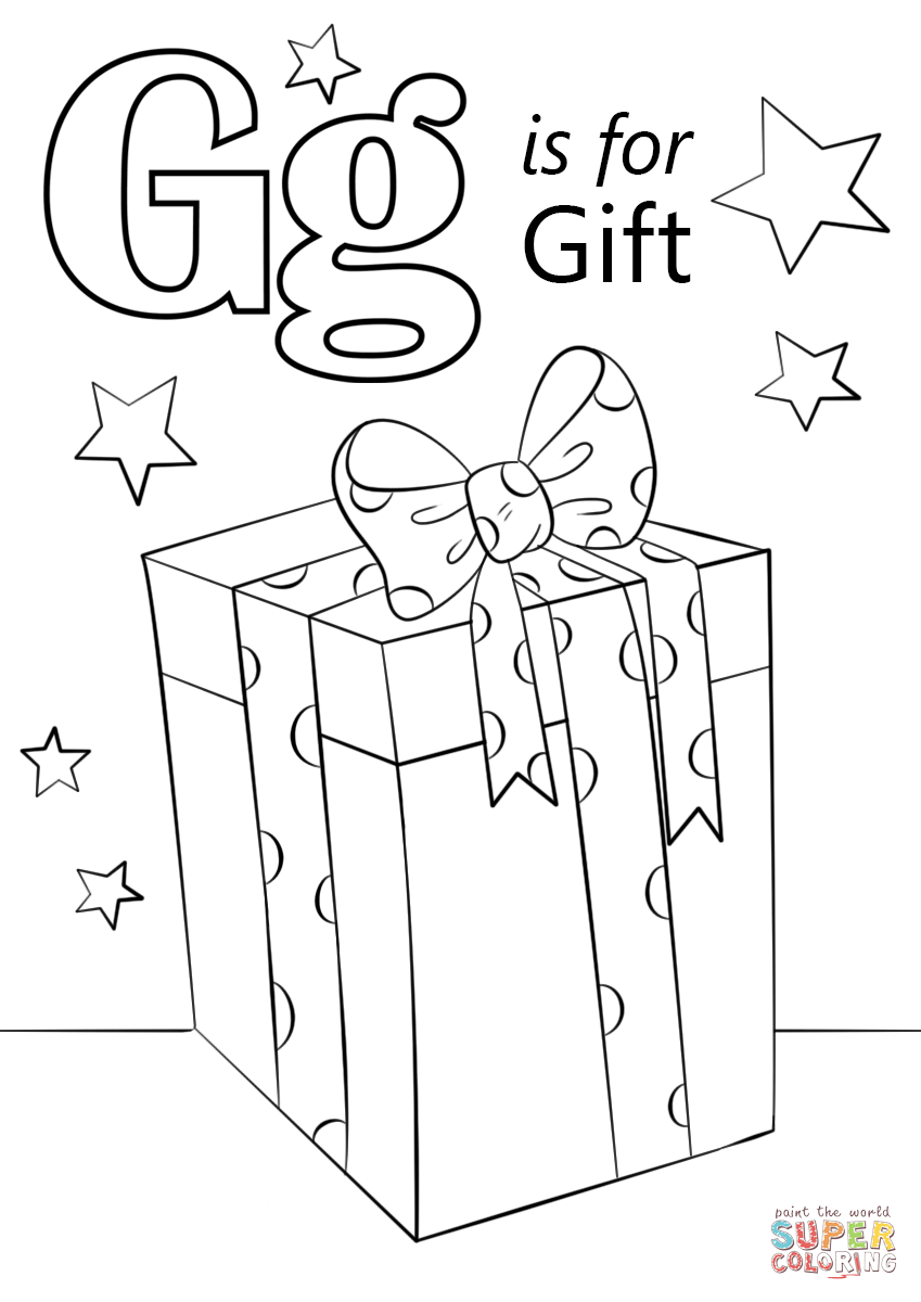 37 Cool Letter G Coloring Pages Printable 14