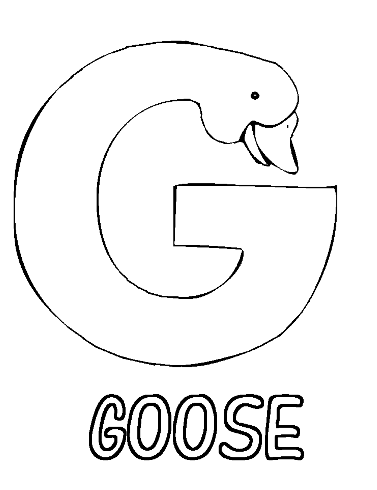 37 Cool Letter G Coloring Pages Printable 24