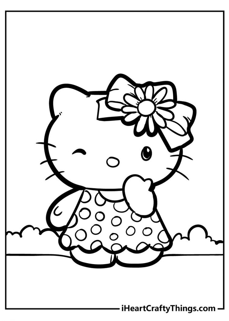 37 Cute Coloring Pages to Color Printable 18