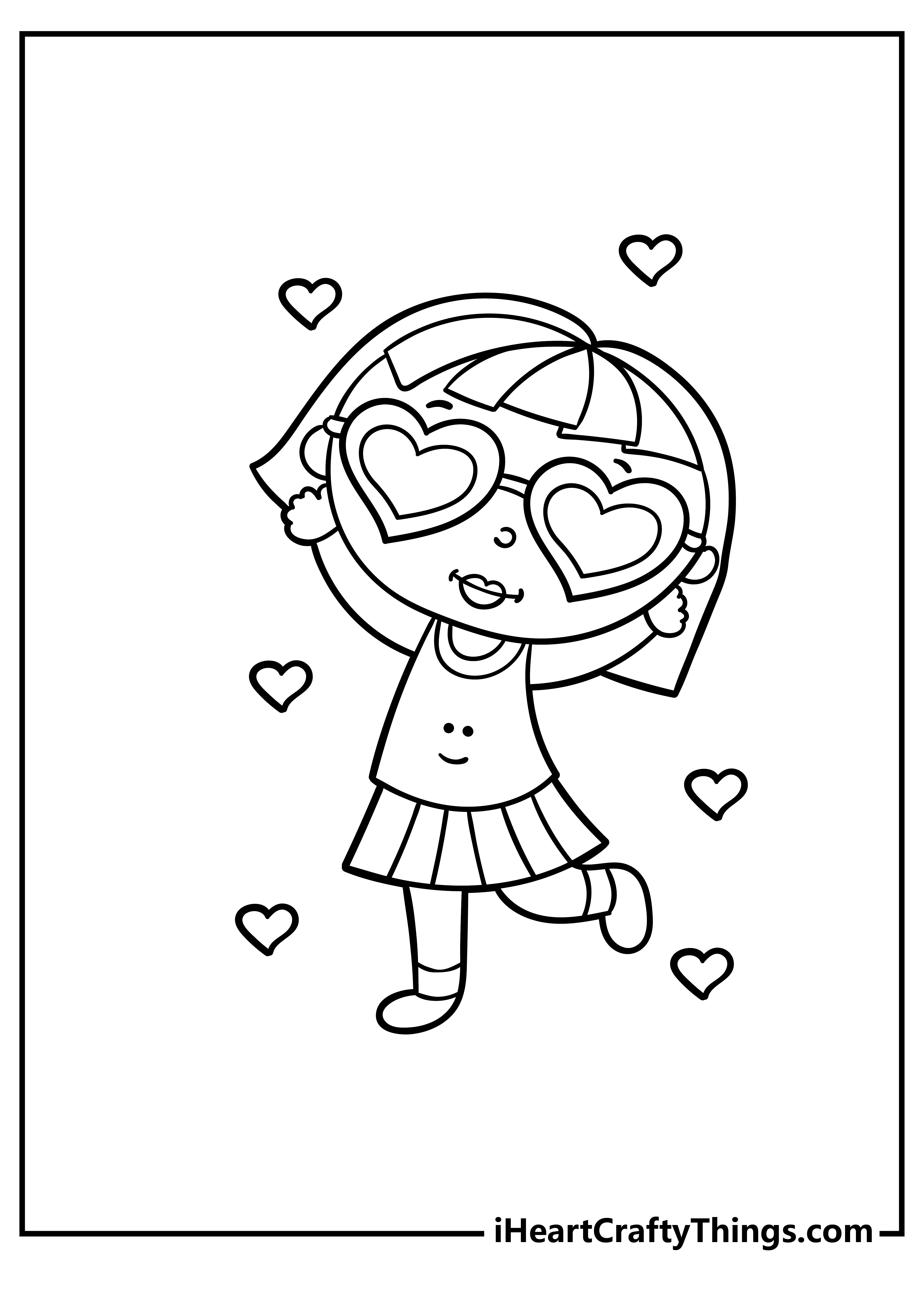 37 Cute Coloring Pages to Color Printable 5