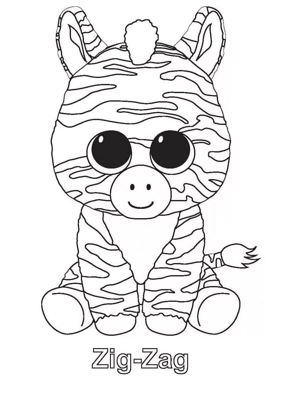 37 Dog Beanie Boo Coloring Pages Printable 14