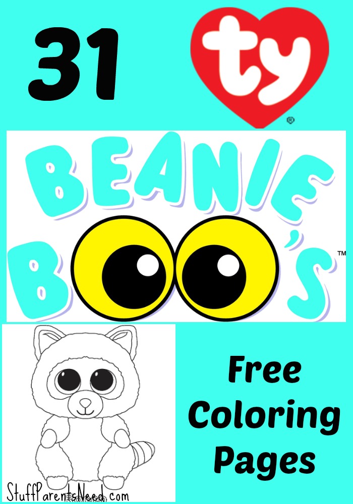 37 Dog Beanie Boo Coloring Pages Printable 18