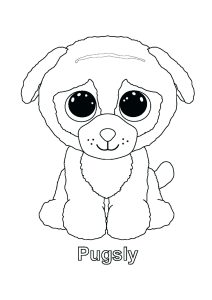 37 Dog Beanie Boo Coloring Pages Printable 25