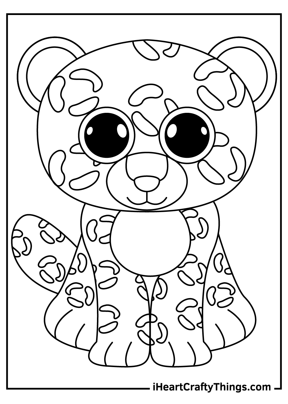 37 Dog Beanie Boo Coloring Pages Printable 26