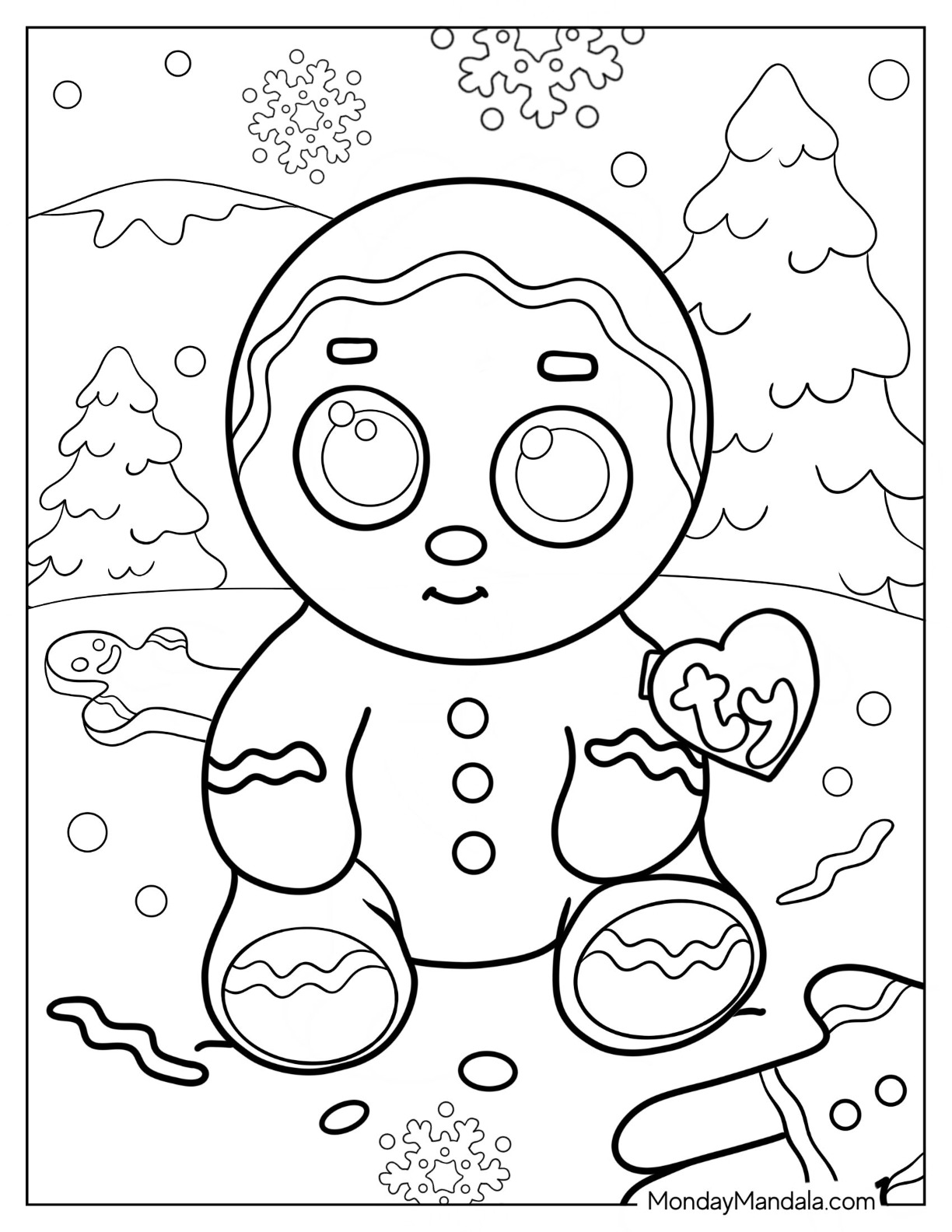 37 Dog Beanie Boo Coloring Pages Printable 9