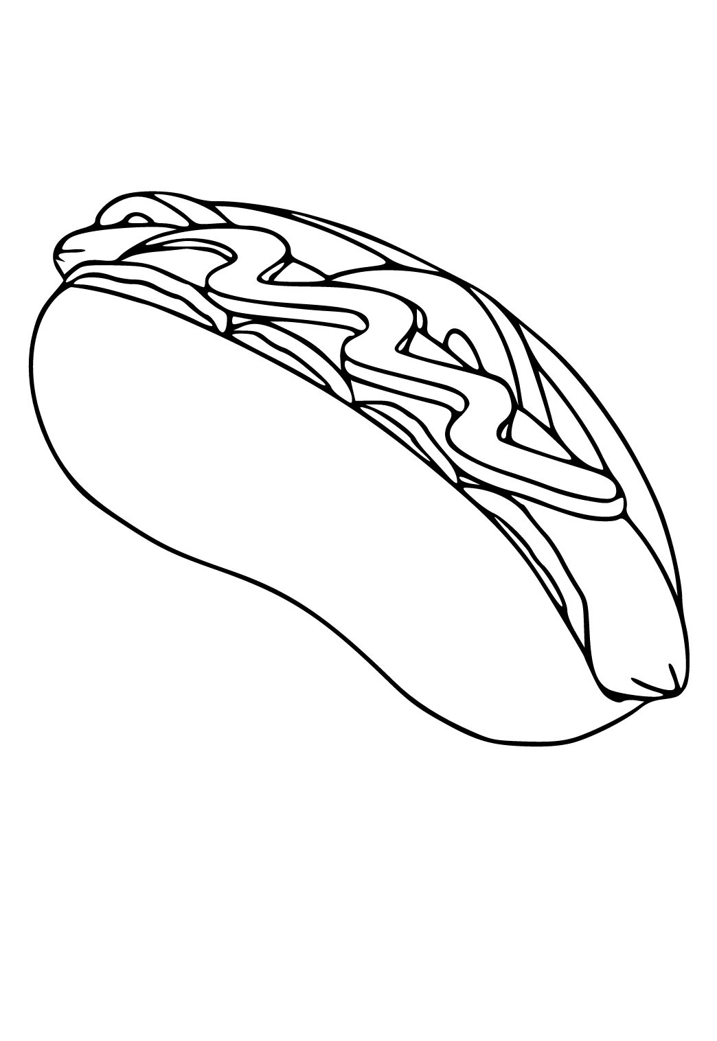 37 Irresistible Hot Dog Coloring Pages Printable 18