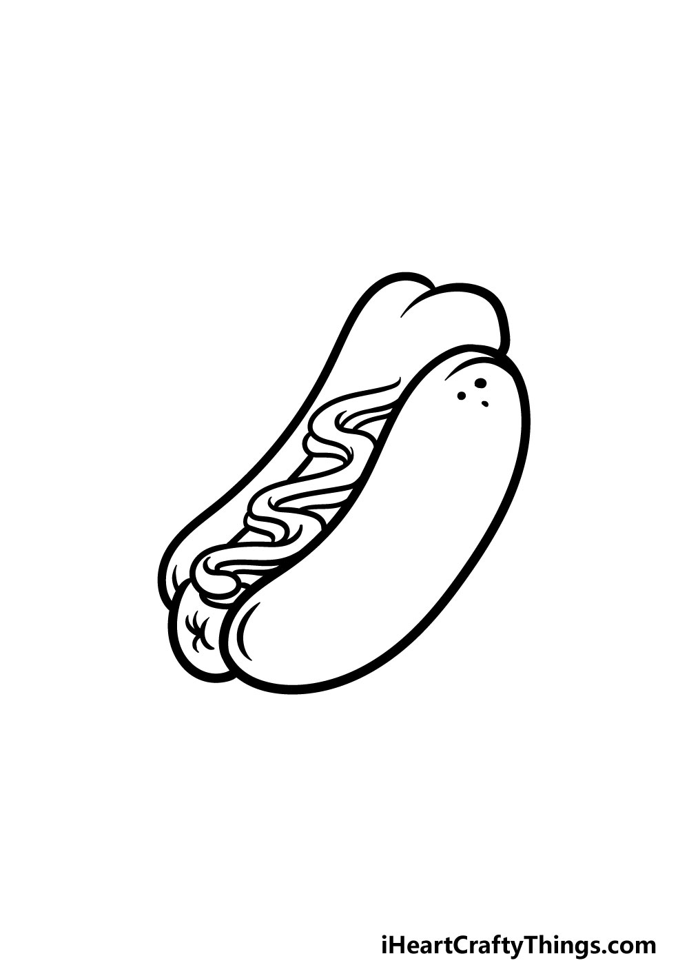 37 Irresistible Hot Dog Coloring Pages Printable 22