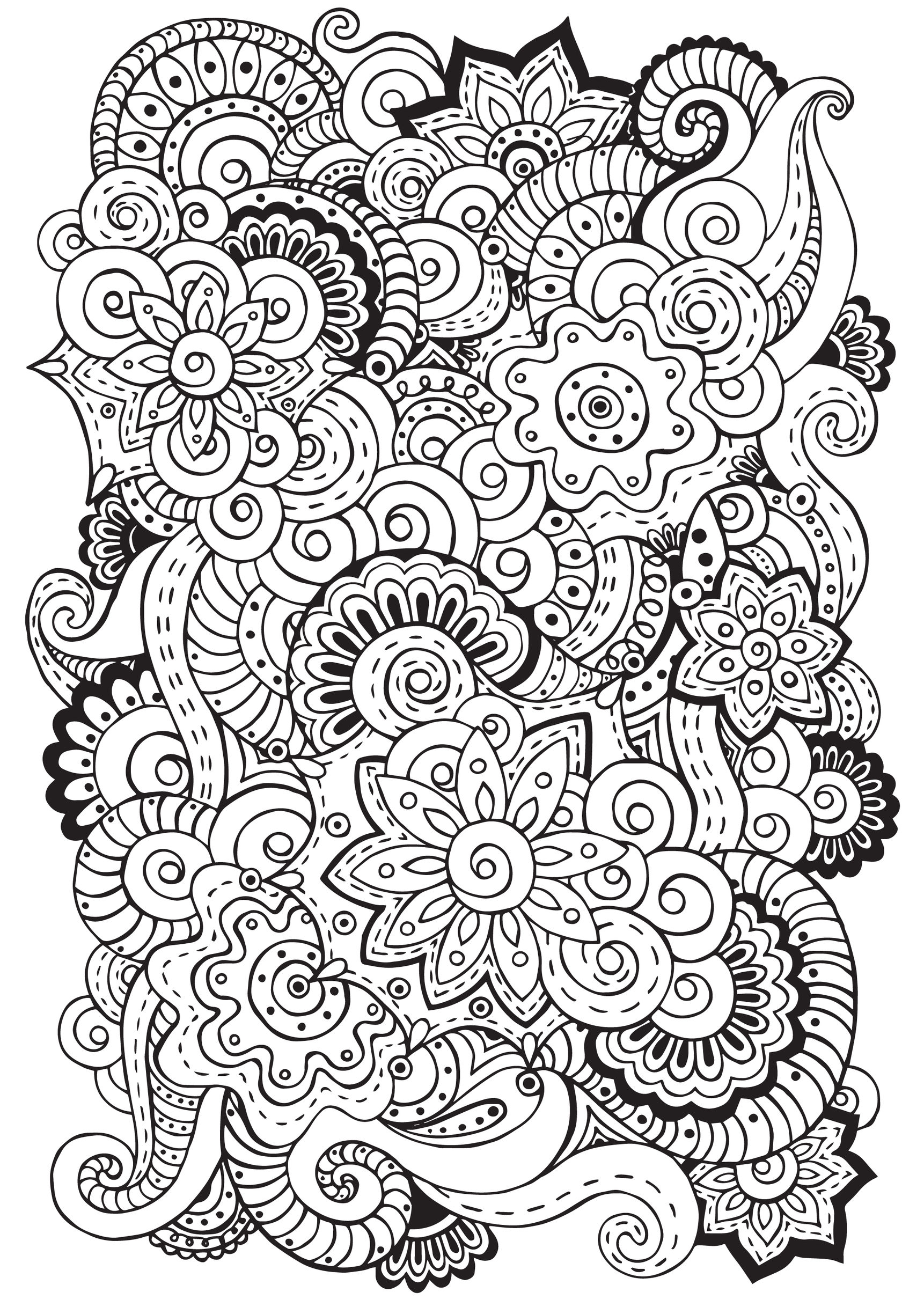 37 Relaxing Color by Number for Adults Coloring Pages Printable 19