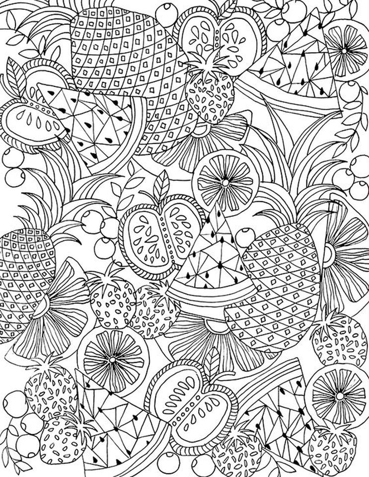 37 Relaxing Color by Number for Adults Coloring Pages Printable 20