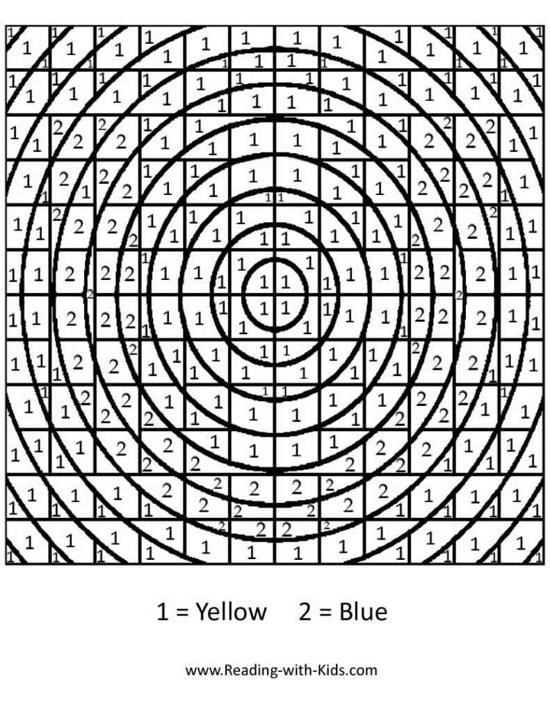 37 Relaxing Color by Number for Adults Coloring Pages Printable 8