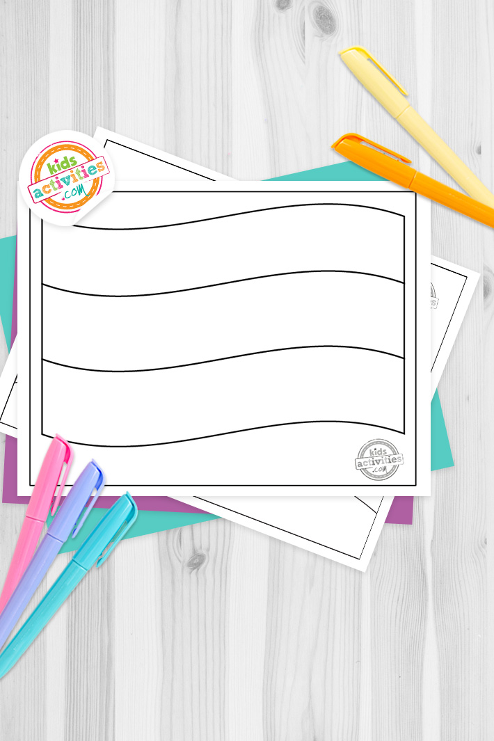 37 Vibrant Flag of Germany Coloring Page Printable 6