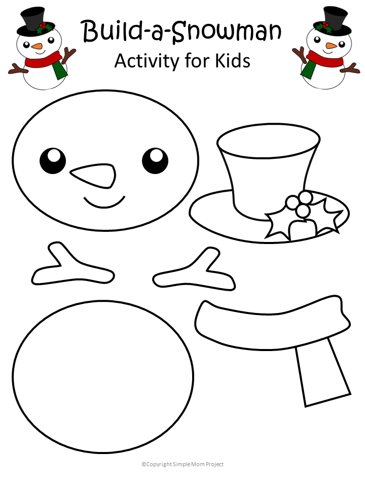 37 Winter Coloring Pages for Kids Printable 15