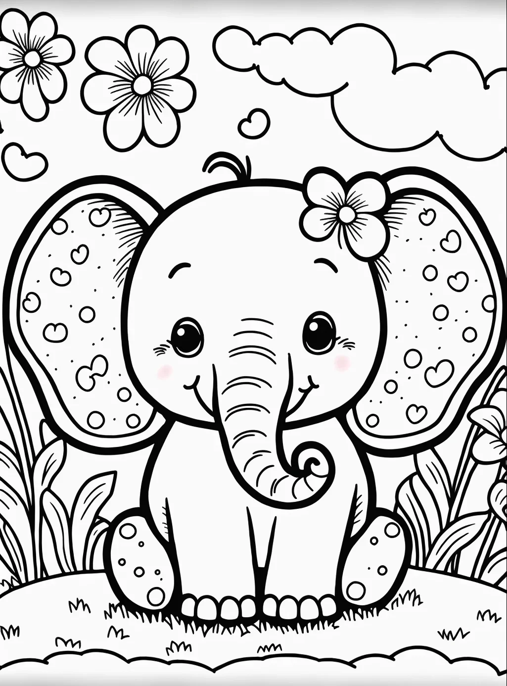 37 Winter Coloring Pages for Kids Printable 22