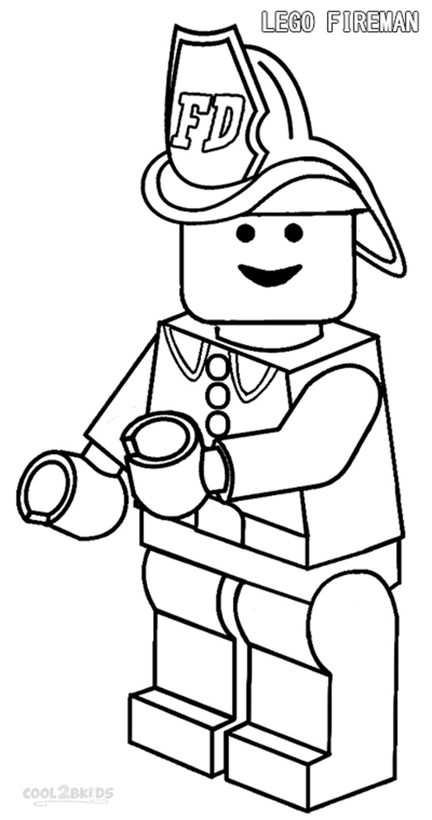 38 Heroic Firefighter Coloring Pages for Kids Printable 14