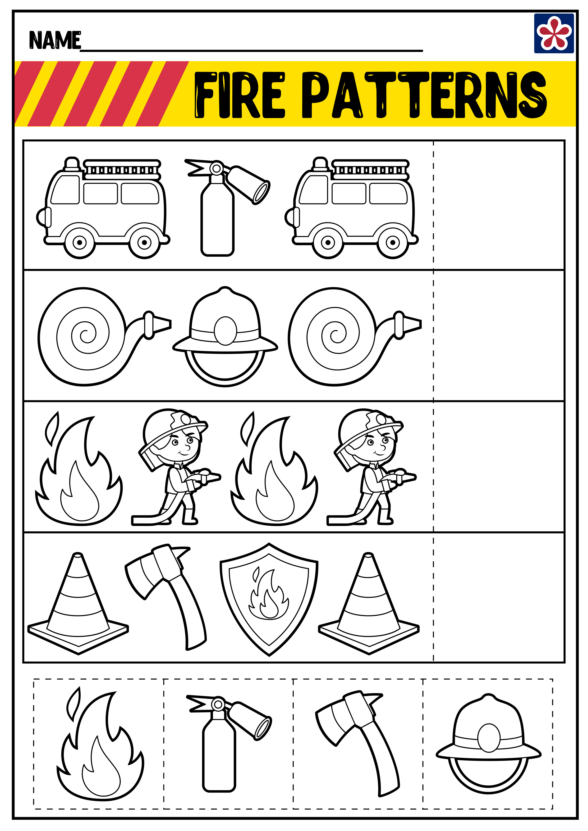 38 Heroic Firefighter Coloring Pages for Kids Printable 22