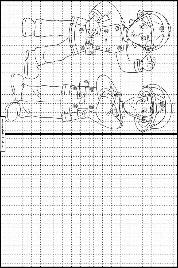 38 Heroic Firefighter Coloring Pages for Kids Printable 26