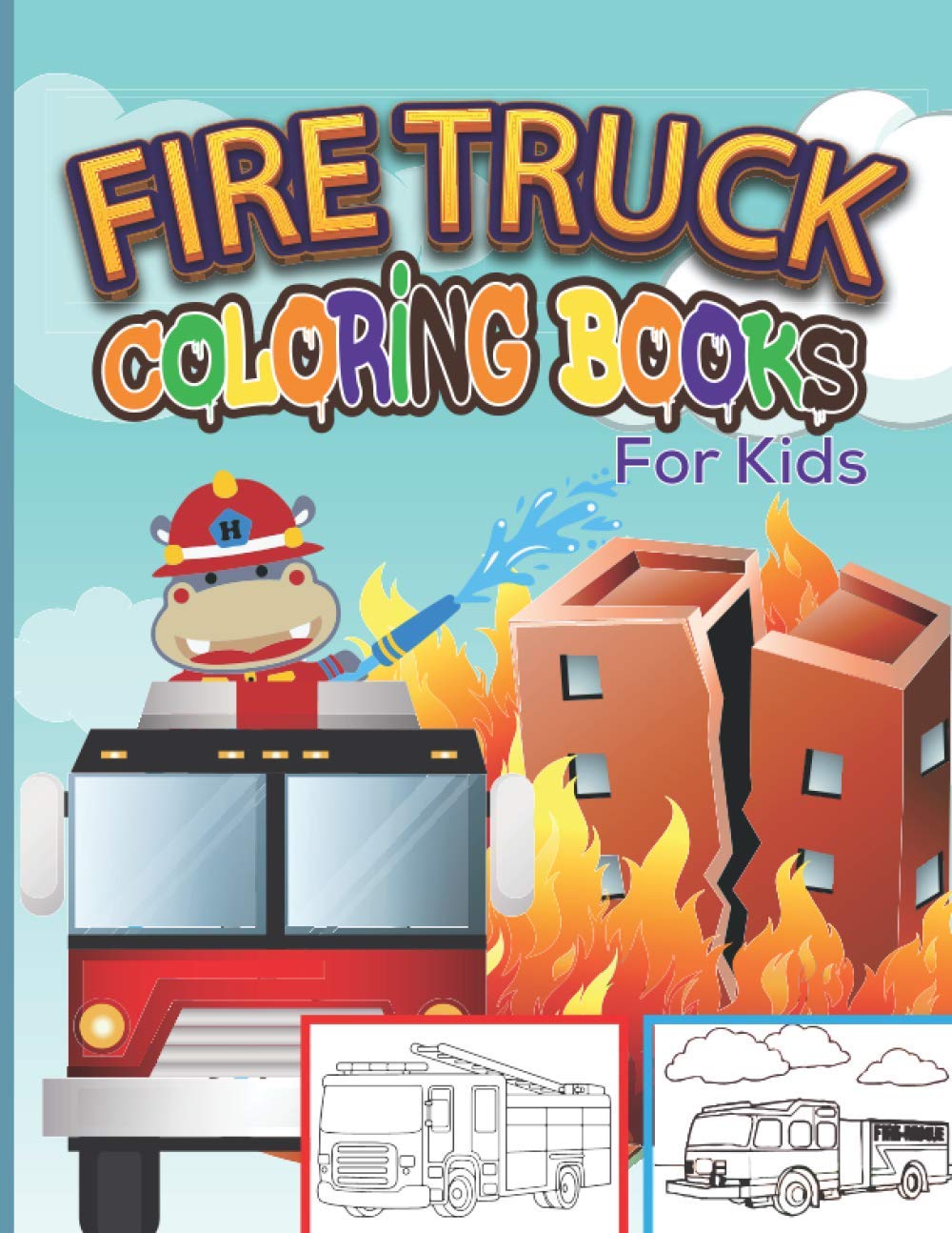 38 Heroic Firefighter Coloring Pages for Kids Printable 33