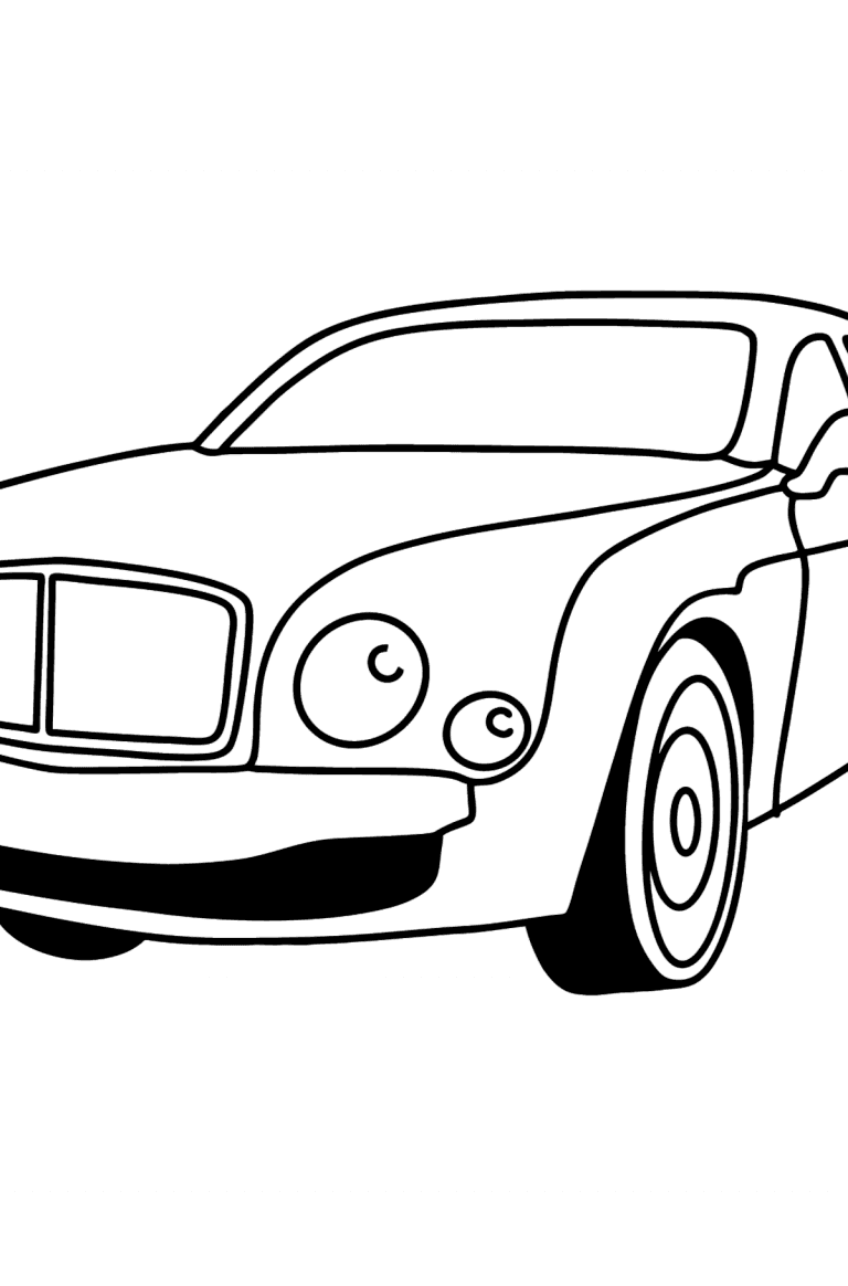 38 Stylish Bentley Car Coloring Pages Printable 2